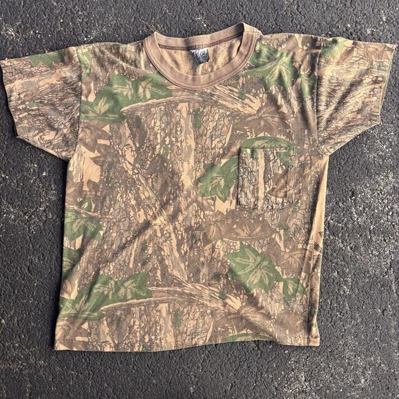 rebark Other - Rebark Camo Short Sleeve Vintage T-shirt Single Stitch Men’s Small